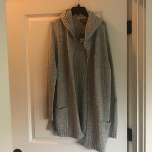 Brand new Eddie Bauer hooded cardigan